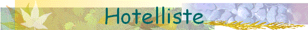 Hotelliste
